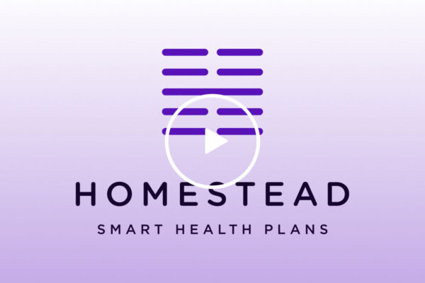 home stead logo with play button
